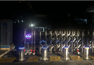 海口市濱海第九小(xiǎo)學升降柱系統